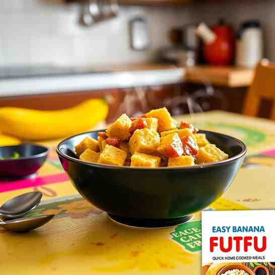 Easy Banana Fufu - Quick Home Cooked Meals